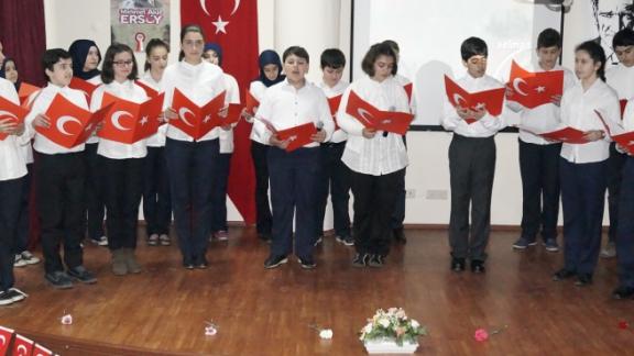 İstiklal Marşının kabulü ve Mehmet Akif Ersoyu Anma Programı 