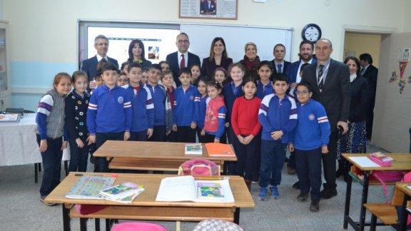 2017-2018 Eğitim-Öğretim yılı 2. Dönemi, İlçemiz Gazi Abdurrahman İlkokulunda yapılan törenle başladı.